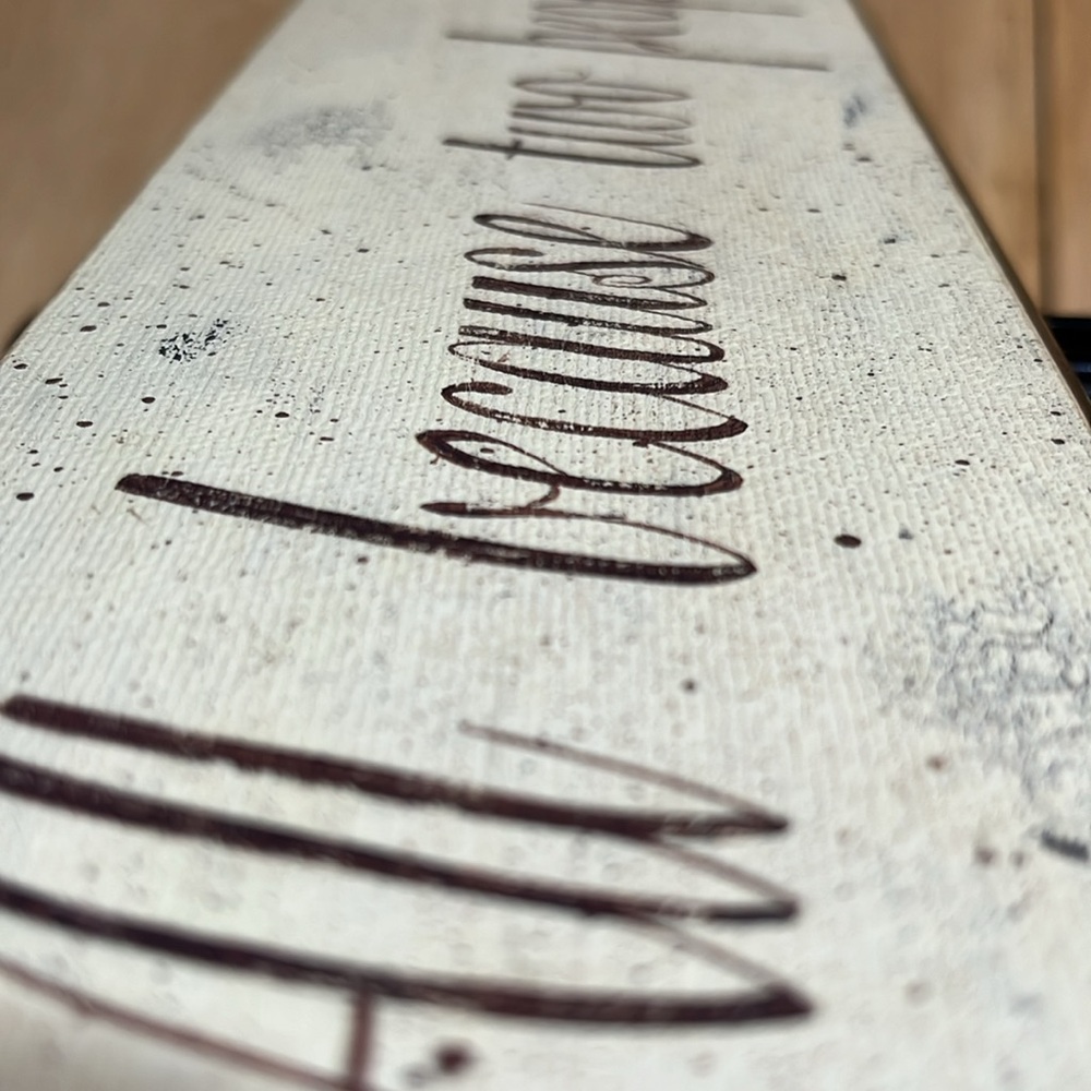 Wooden Sign - Picture 2 of 5